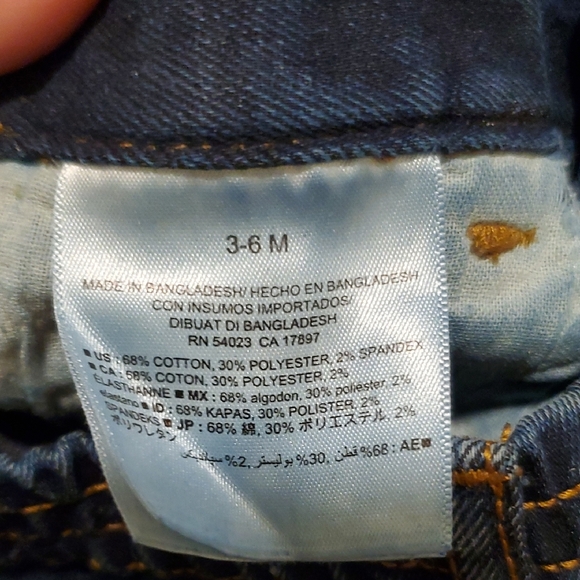 Old Navy Navy Blue Kids Jeans - Picture 4 of 4